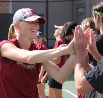 CMU students attempt Guinness world record in double high-fives 